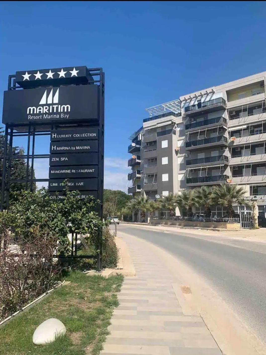 Bay Inn Apartment Sea Front Влёра Экстерьер фото